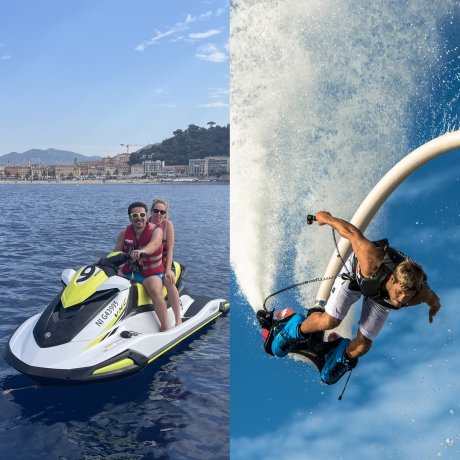 Jet Ski and Flyboard and Paddle TRIO Combo Saint-Laurent-du-Var